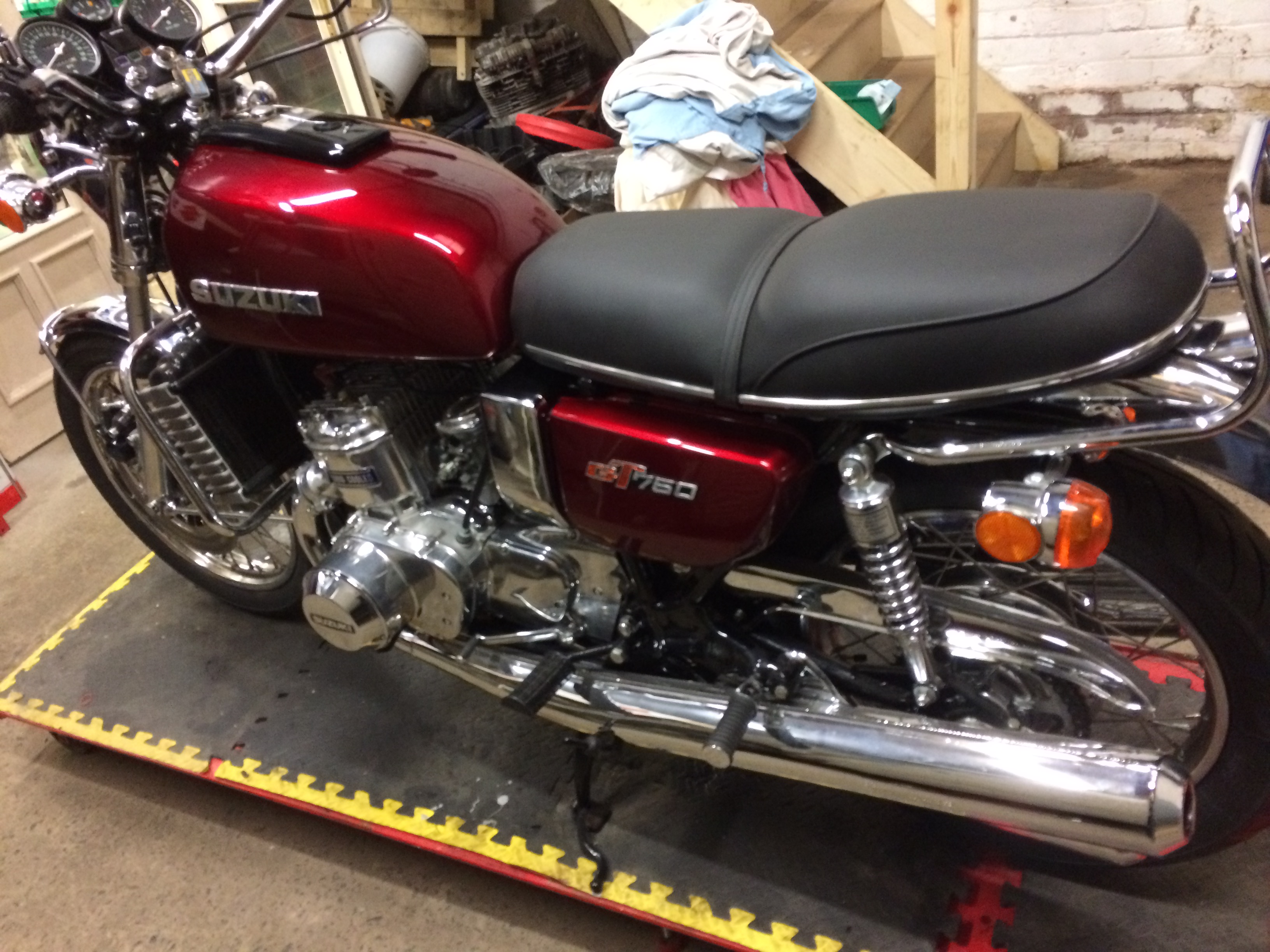 Classic motorcycle restoration service