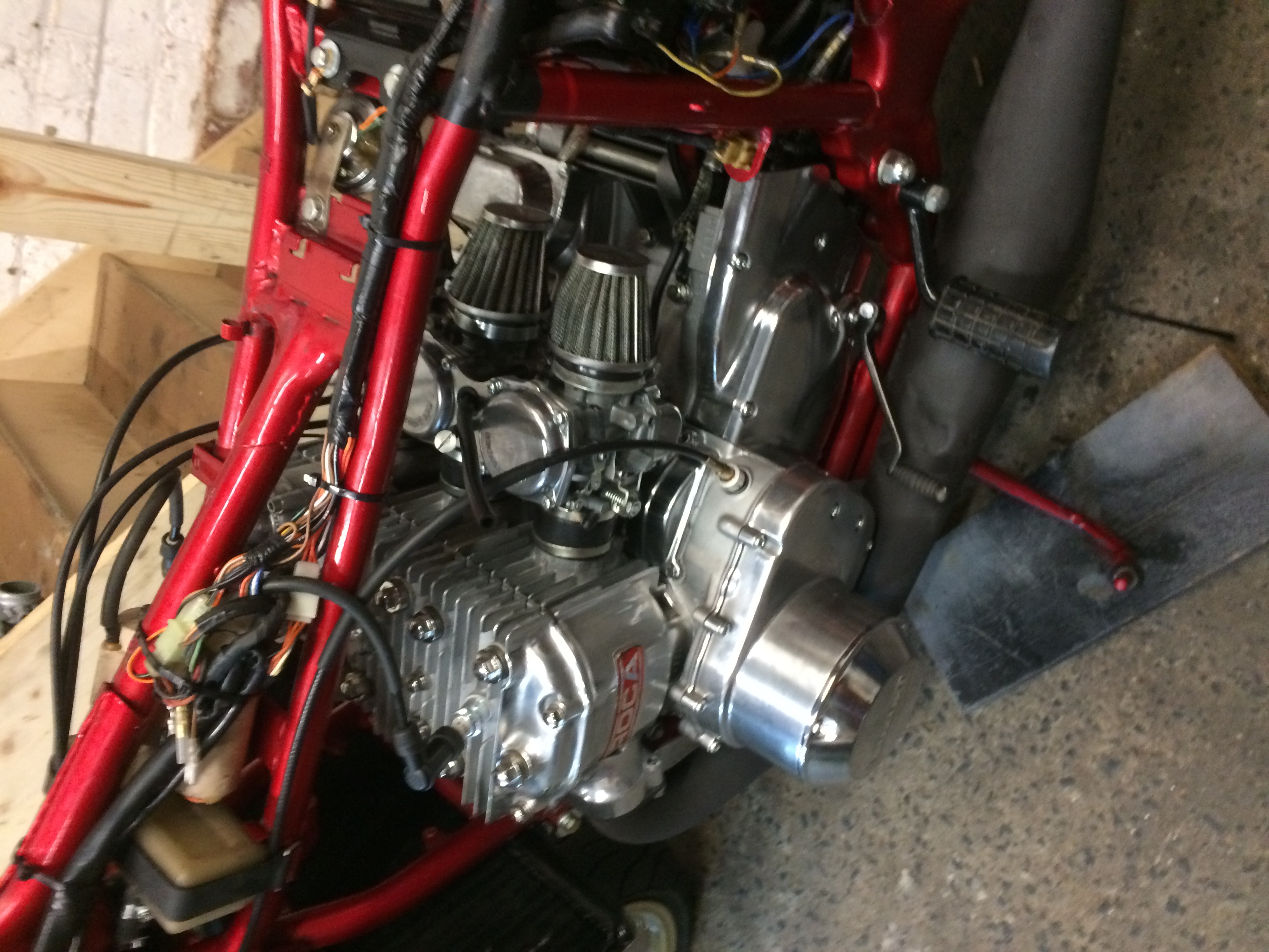 Classic motorcycle restoration service